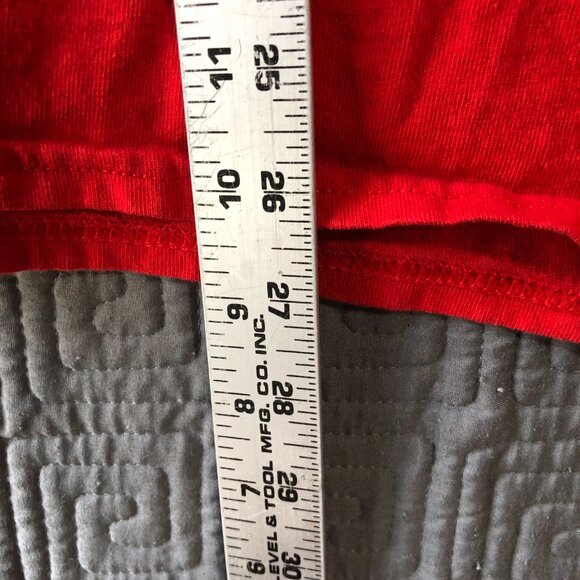 Gildan Heavy Cotton T-Shirt Men’s Size Medium Texas Tech University Red Cotton - Picture 5 of 7